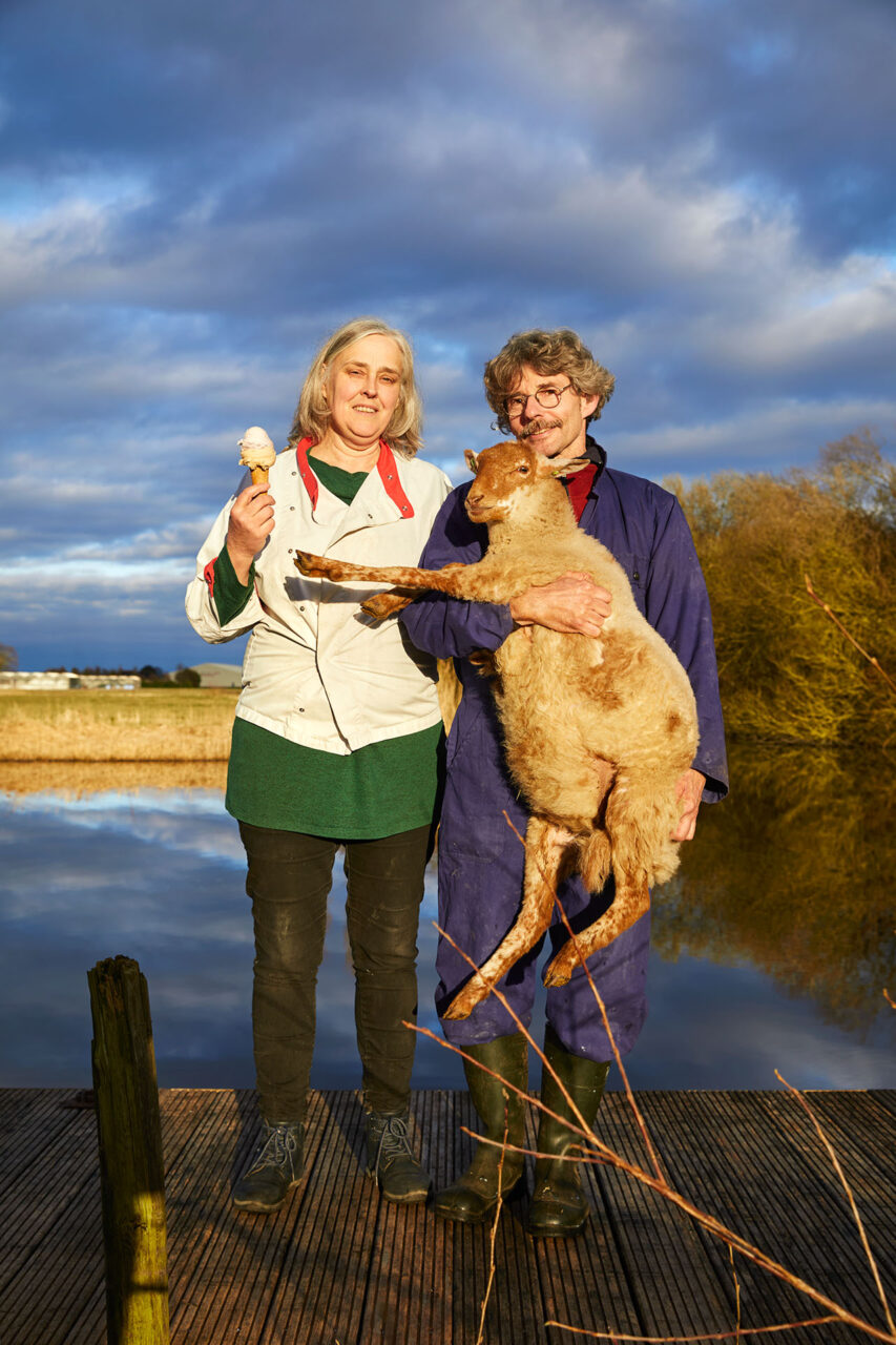 Anita en Mark - Biologisch schapenijs